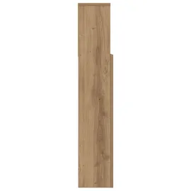 vidaXL Kopfteil Schrank Artisan-Eiche 220 x 19 x 101,5 cm