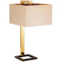 Elstead Lighting Elstead Lighting, Tischlampe, Plein Tischleuchte E27 Dunkelbraun