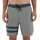Hurley Boardshorts Phantom eco Block Party Grau/Weiß 34