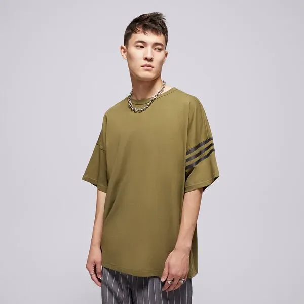 ADIDAS T-SHIRT NEU C TEE - Khaki - S