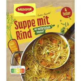 MAGGI Suppe Rindfleisch mit Nudeln und Gemüse 85 g