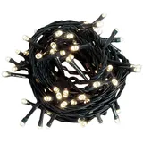 Lex Light LED Batterielichterkette 7,1 m schwarz