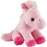Wild Republic - Kuscheltier - Pocketkins Eco Einhorn Rosa - Rosa