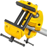 Stanley Multiachsen-Schraubstock Metall 70 mm gelb/schwarz
