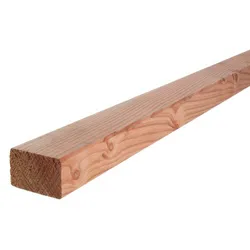 Terrassendielen Unterkonstruktion aus Douglasie – naturbelassenes Kantholz für Holzterrassen 4,5 x 7 x 400 cm, formstabil & langlebig