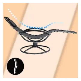 CASARIA Eve Relaxliege 191 x 77 x 82 cm anthrazit