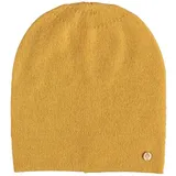 Fraas Strickmütze Strickmütze aus Kaschmir (1-St) gelb
