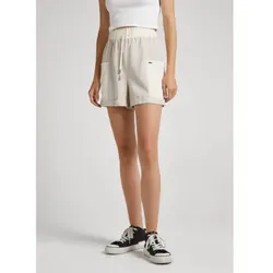 Pepe Jeans für Damen. PL801074 Kurze Hosen Famina weiß (S), Lässig, Lyocell