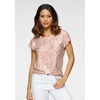 LAURA SCOTT Rundhalsshirt in rosa | Gr.: 44