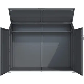 Tchibo Fahrradgarage Linea anthrazit 100x200x154cm
