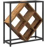 vidaXL Weinregal Altholz 51x18x52,5 cm Holzwerkstoff
