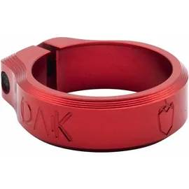 oak components Sattelklemme Orbit 34,9 mm Rot