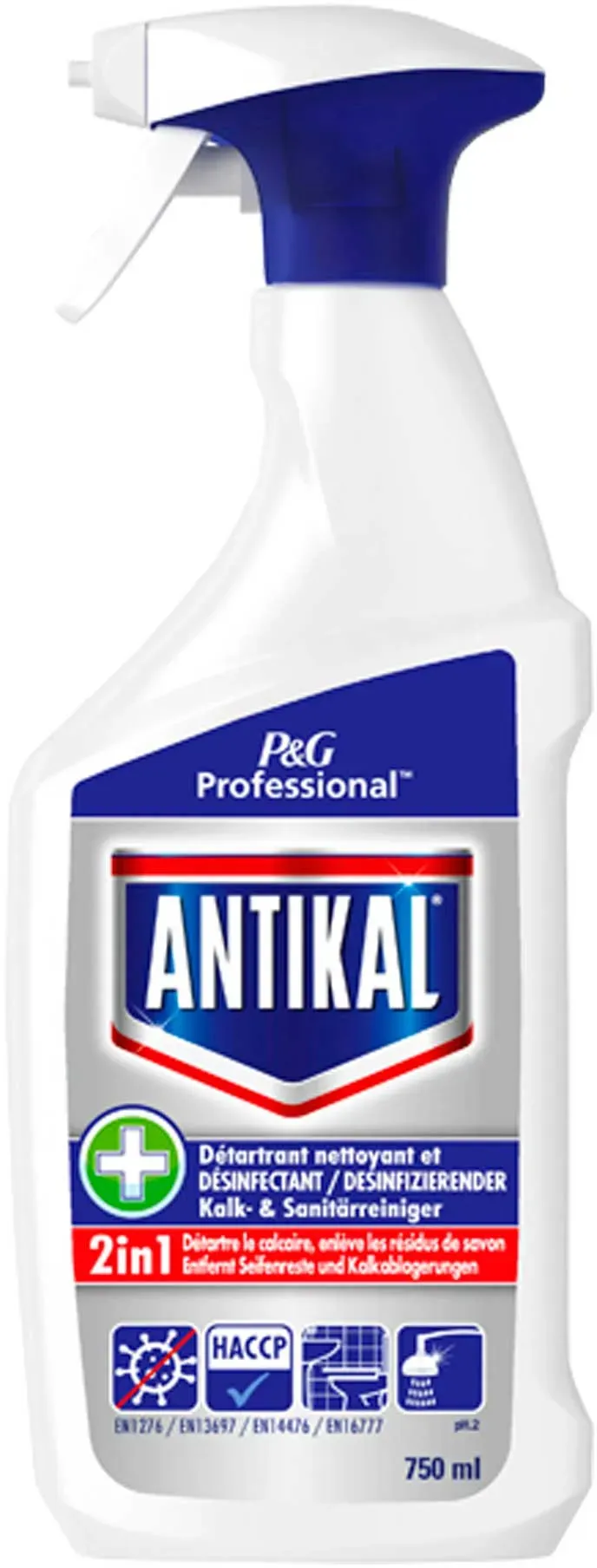 Antikal Badreiniger Professional 750 ml Sprühflasche