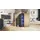 Vladon Standvitrine Davos 71,5 x 134 x 35 cm Braun