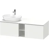 Duravit D-Neo Konsolenwaschtischunterbau wandhängend Weiß Matt 1400x550x459 mm - DE4950L70180000 DE4950L70180000