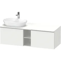Duravit D-Neo Konsolenwaschtischunterbau wandhängend Weiß Matt 1400x550x459 mm - DE4950L70180000 DE4950L70180000