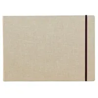 Clairefontaine Reisealbum A4, Goldine Leinen - Natur 96107C