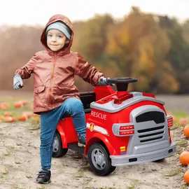 aiyaplay Kinder Elektroauto Feuerwehrauto rot (6v)