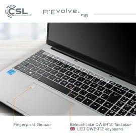CSL R'Evolve C16 16'' Intel Core i5-1235U 64 GB RAM 4 TB SSD Win11 Pro