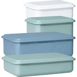 RIESS Vorratsbehälter rechteckig blau 15 x 11 x 5 cm 0,5 l