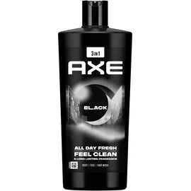 Axe 3-in-1 Duschgel & Shampoo Black XL für langanhaltende Frische und Duft dermatologisch getestet 700 ml 1 Stück