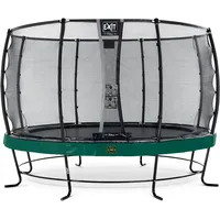 EXIT TOYS Elegant Premium Trampolin 366 cm inkl. Deluxe Sicherheitsnetz grün