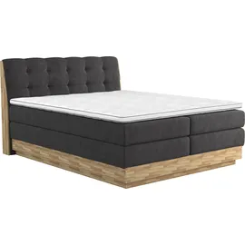 Home Affaire »Naome« Boxspringbett, Inklusive Topper schwarz