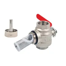 Regulus Kugelhahn 3/4 Zoll mit Filter und Magnet Filterball