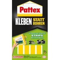 Pattex Klebestreifen für max. 2,0 kg 2,0 x 4,0