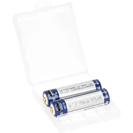 Keeppower 4x Keeppower AA 1950mAh protected 1.5A USB 1,5V