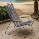 Houe CLICK Lounge Chair mit Bambusarmlehnen
