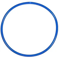 Hoopomania Hula-Hoop-Reifen Zirkus Hula Hoop, Hologramm Farben, Ø 75cm Blau blau Ø 75 cm