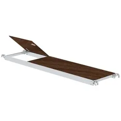 Plattform 2450mm Durchstiegsklappe, Aluminium-Rahmen 20,5 kg