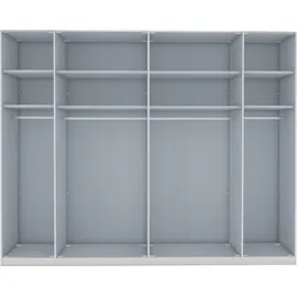 Wiemann Drehtürenschrank Monaco 246,9 x 236 x 58 cm Weiß