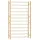 vidaXL Weinregal 72 Flaschen Gold