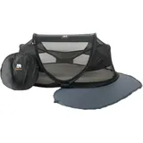 Deryan Baby Luxe mit Moskitonetz Schwarz