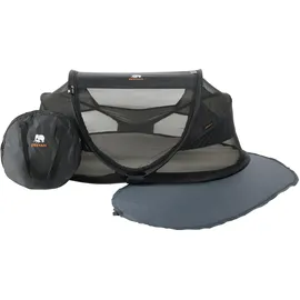 Deryan Baby Luxe mit Moskitonetz Schwarz