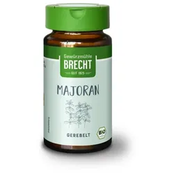 Brecht Majoran gerebelt im Glas bio