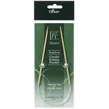 Clover 3953 Rundstricknadel Bambus Takumi 100 cm, 2,50 mm