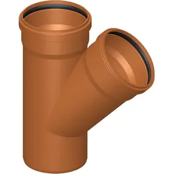 Hauskanalformstück Abzweiger KGEA -  125 / 100