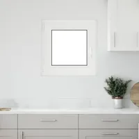 "vidaXL Kellerfenster \"RISOR\" 50x50 cm Drehkipp DIN Links Anthrazit"