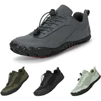 MEIION EarthWalk - orthopädischer & wasserdichter Barfußschuh für Herbst und Winter Outdoor Frühling Barfußschuhe - Atmungsaktive, Leichte und Flexible Schuhe für Herren - 45 EU