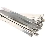 Good Connections Edelstahl-Kabelbinder 400 mm x 7,9 mm, 20er-Pack