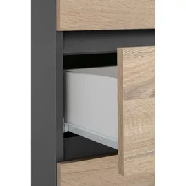 Home Affaire Wisla Midischrank 76 x 130 cm Grau