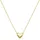 Luigi Merano Collier mit einem kleinen Herz Gold 375