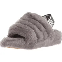 UGG Australia Fluff Yeah Logo Slide charcoal 42