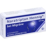 Hennig Arzneimittel GmbH & Co. KG Naratriptan Hennig bei Migräne 2.5mg