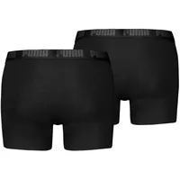 Puma Everyday Basic Boxershorts 2er Pack Schwarz L