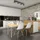 GLOBO LIGHTING 4-flg. LED 60 cm grau Metall