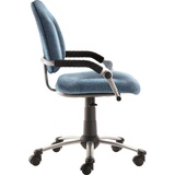 Mayer Sitzmöbel Bürostuhl »Kinder- und Jugenddrehstuhl myFREAKY«, Polyester-Flachgewebe, blau
